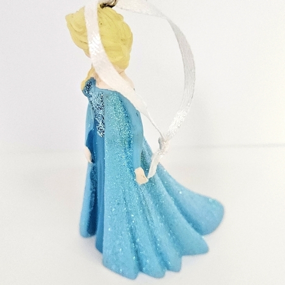 Disney Frozen Princess Elsa and Olaf Glitter Ornament Figurine Set - Picture 4 of 5